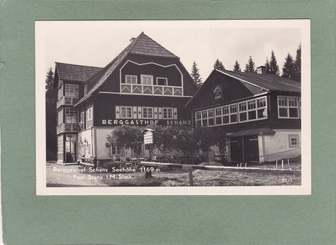 AK Stanz im Mürztal. Berggasthof Schanz.