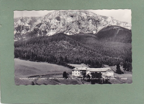 AK Alpengastwirtschaft Moasserhof a.d. Rax Kapellen an der Mürz.