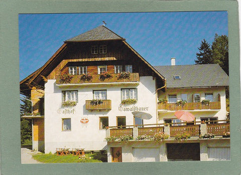 AK Krieglach. Gasthof Oswaldbauer Lammer Rudolf, Sommerberg 18.