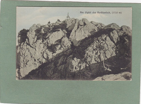 AK Am Gipfel des Hochlantsch.