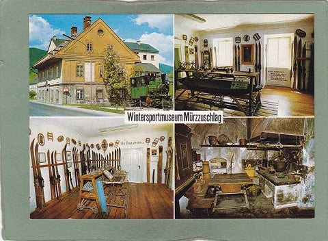 AK Mürzzuschlag. Wintersport- und Heimatmuseum.