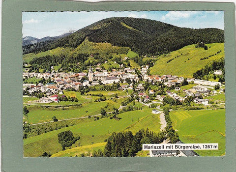 AK Mariazell mit Bürgeralpe.