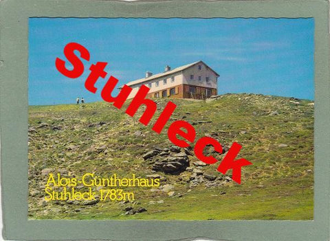 AK Alois-Güntherhaus Stuhleck. Steinhaus am Semmering.