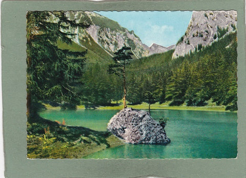 AK Tragöß Oberort. Grüner See.