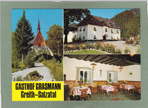 AK Greith 3 -Salzatal. Gasthof Grasmann.