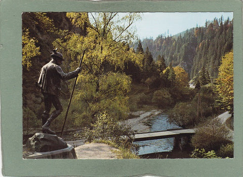 AK Kaiser Franz Josef Denkmal in der Walster bei Mariazell.