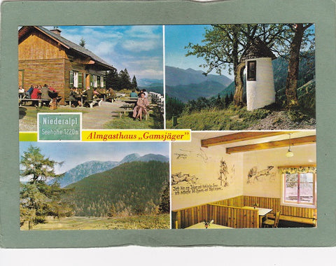 AK Almgasthaus Gamsjäger. Paßhöhe Niederalpl.