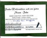 AK Alpl – Waldheimathof Bruggraber KG. Werbekarte – Weihnachtsgrußkarte.