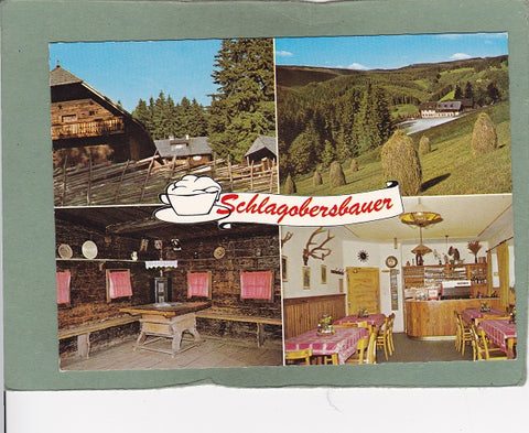 AK Alpl 8. Gasthof Schlagobersbauer.