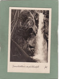 AK Bärenschützklamm, der große Wasserfall.
