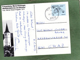 AK Frauenberg – Maria Rehkogel. Wallfahrtskirche mit Blumen