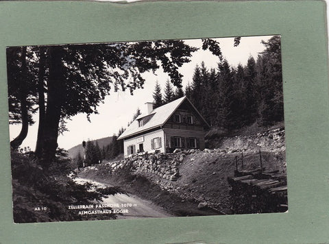 AK Zellerrain Passhöhe. Almgasthaus Egger.