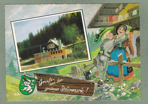 AK Kindberg, Gasthof Ochnerbauer.