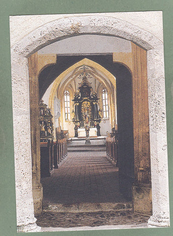 AK Neuberg an der Mürz. Filialkirche „Maria am Grünen Anger. Innere.