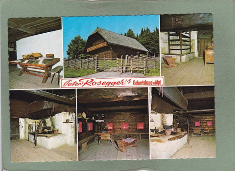 AK Peter Rosegger's Geburtshaus in Alpl.
