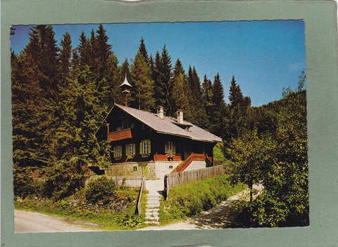 AK Peter Rosegger's Waldheimat in Alpl bei Krieglach. Waldschule.