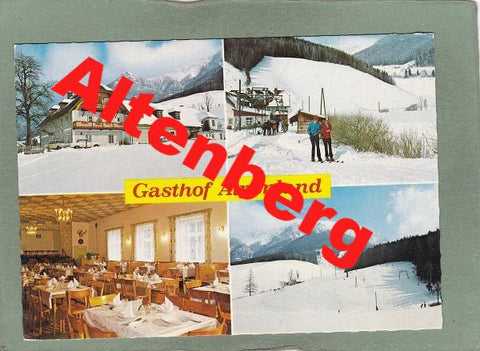 AK Altenberg. Gasthof Alpenland. Rudolf Ulm.
