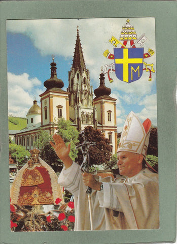 AK Begegnung mit Papst Johannes Paul II. Am 13. Sept. 1983 in Mariazell.