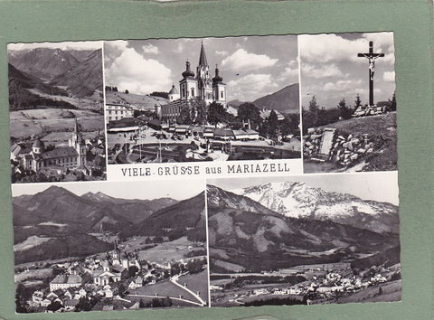 AK Viele Grüße aus Mariazell.