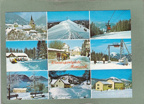 AK Wintersportplatz Mariazell.