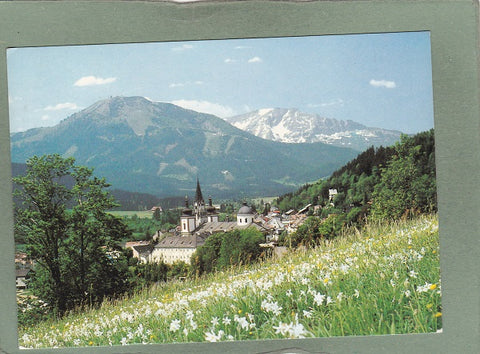 AK Mariazell zur Narzissenblüte.