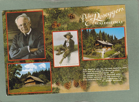 AK Peter Roseggers Waldheimat. Alpl bei Krieglach.