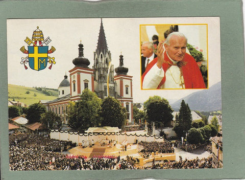 AK Der Heilige Vater Johannes-Paul II am 13. September 1983 in Maria Zell.