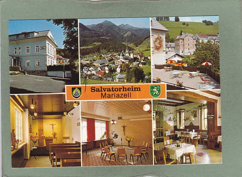 AK Mariazell. Salvatorheim. Pension und Exerzitienheim. Abt Severingasse 7.