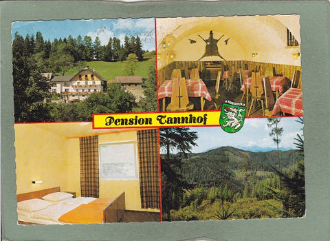 AK Krieglach. Malleisten 16. Pension Tannhof. Familie Schrittwieser.