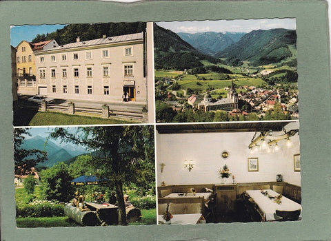 AK Mariazell. Gasthof zum Heiligen Geist. Pingl – Wograndl, Wiener Straße 38.