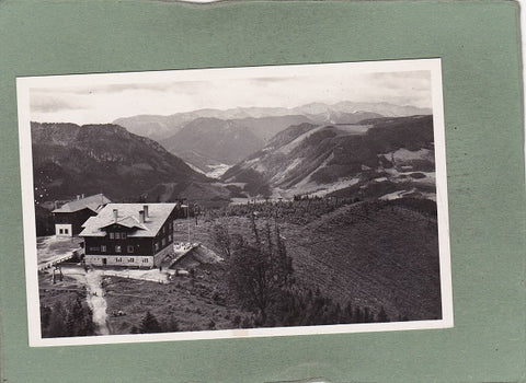 AK Bürgeralpe. Hochschwabaussicht.