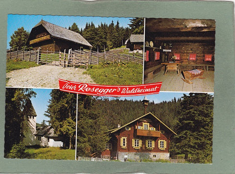 AK Peter Rosegger's Waldheimat in Alpl bei Krieglach. Waldschule.