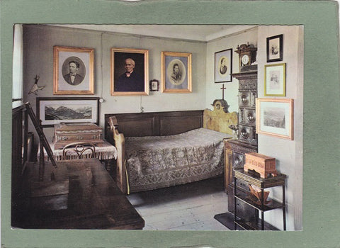 AK Peter Rosegger Museum in Krieglach. Sterbezimmer des Dichters.