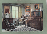 AK Peter Rosegger Museum in Krieglach. Arbeitszimmer des Dichters.