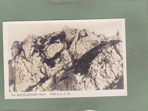 AK Der Hochlantsch. Gipfel. (1926)