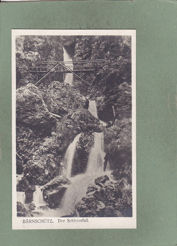 AK Bärnschütz. Der Schleierfall. (1926)