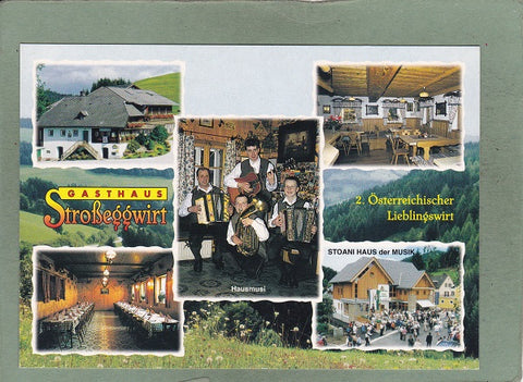 AK Breitenau am Hochlantsch. Almgasthaus „Straßeggwirt“ Inhaber Familie Pretterhofer. U