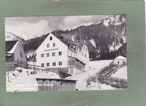 AK Seewiesen. Gasthof Schuster. Sportkegelbahnen.
