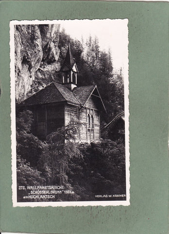AK Wallfahrtskirche Schüsserlbrunn am Hochlantsch.