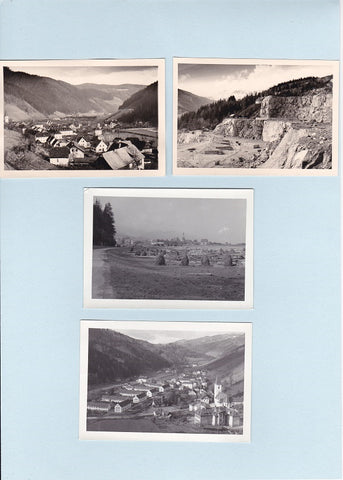 12 Fotos Veitsch. Veitscher Magnesitwerke (ca. 60iger Jahre)