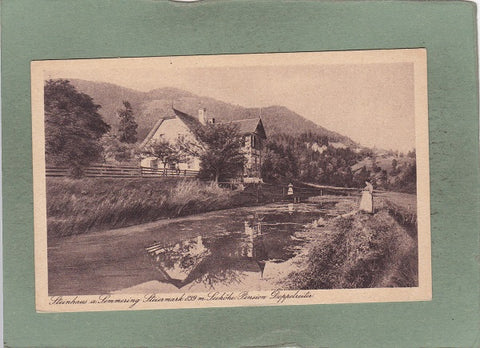 AK Steinhaus am Semmering. Pension Doppelreiter. (1922-23)