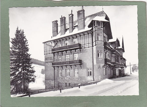 AK Wintersportplatz Steinhaus am Semmering. Hotel Stuhleckerhof. (1966)