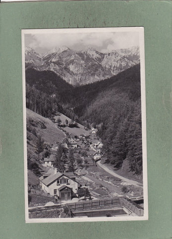 AK Krampen a.d. Mürz. Karlgraben mit Schneealpe. (1933)