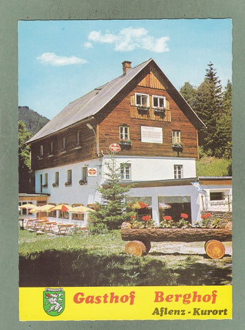 AK Aflenz – Kurort. Gasthof Berghof.