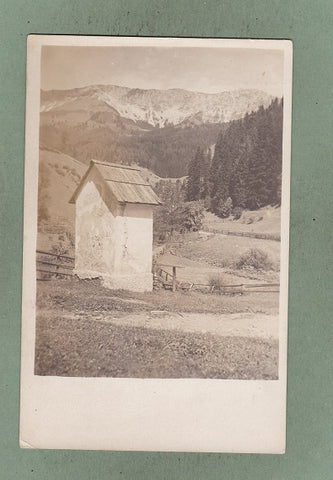 AK Veitsch ? Stempel „Rudolf Lammer Badwirtshaus a.d. Hohen Veitsch. M