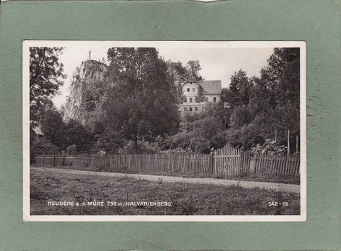 AK Neuberg a.d. Mürz. Kalvarienberg. (1932-33)