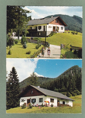 AK Neuberg. Frühstückspension Schneealm. Inh. Cilli Neudecker, Neuberg.
