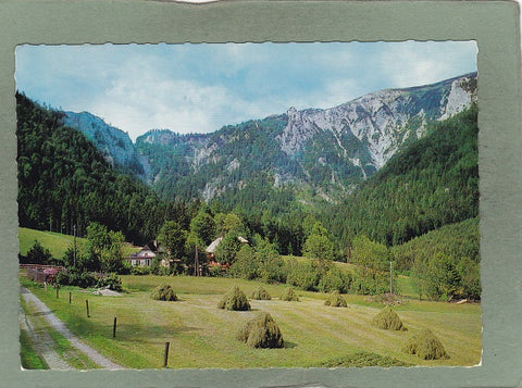 AK Tyrol bei Neuberg a.d. Mürz. Oberwallner‘s Gastwirtschaft gegen Ausgang, Schönhalt