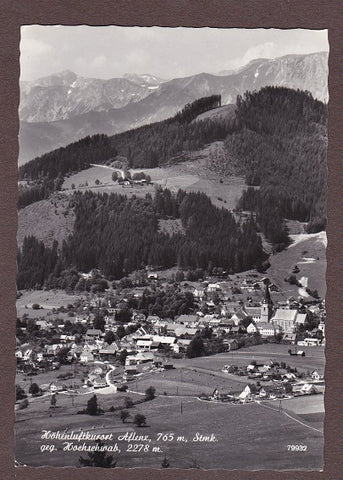 AK Höhenluftkurort Aflenz gegen Hochschwab.
