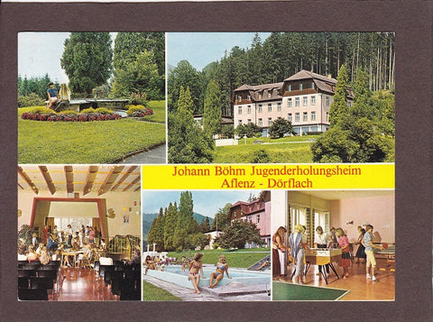 AK Aflenz – Dörflach. Johann Böhm Jugenderholungsheim.
